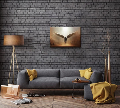 Fantasy Angel Stretched Canvas Wall Art for Living Room Bedroom Home Decoration,Abstract Anime