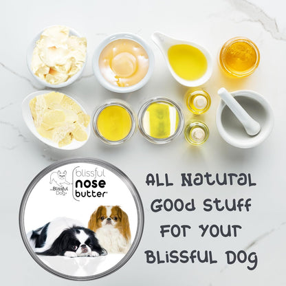 The Blissful Dog Japanese Chin Nose Butter, Versatile Dog Nose Balm for Dry Nose, Handcrafted Nose