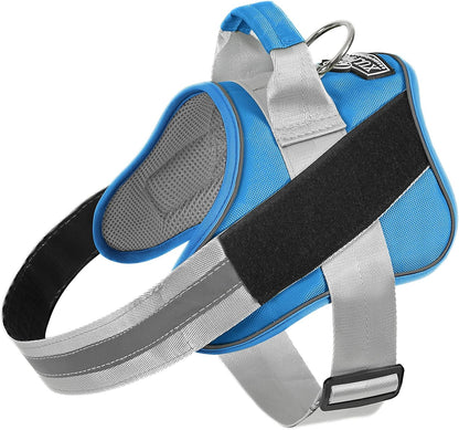 Bolux Dog Harness, No-Pull Reflective Dog Vest, Breathable Adjustable Pet Harness with Handle for