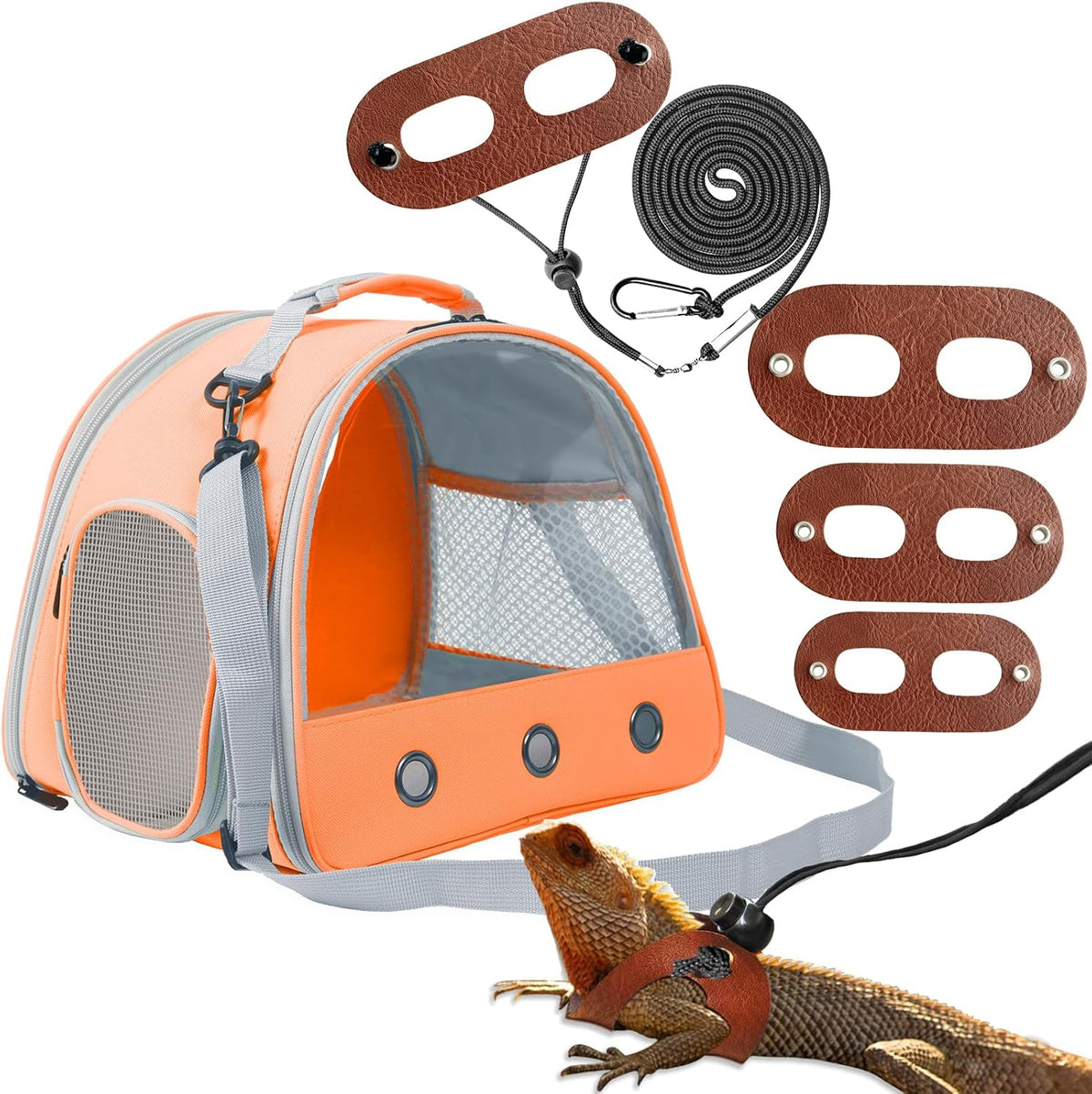 Guinea Pig Carrier,Guinea Pig Carrier for 2,Reptile Travel Carrier for Lizards Sugar Glider
