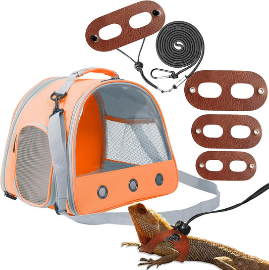 Guinea Pig Carrier,Guinea Pig Carrier for 2,Reptile Travel Carrier for Lizards Sugar Glider