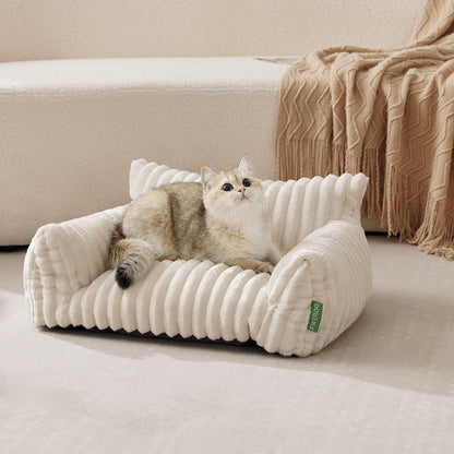 Cute Couch Bed for Pets, Supportive Cat Sofa for Indoor Cats, Small Dog Sofa Bed for Small Dogs