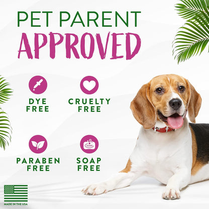 TropiClean Deep Cleaning Pet Wipes, 100ct - Wipes for Dogs & Cats - Gently Removes Dirt, Dander &