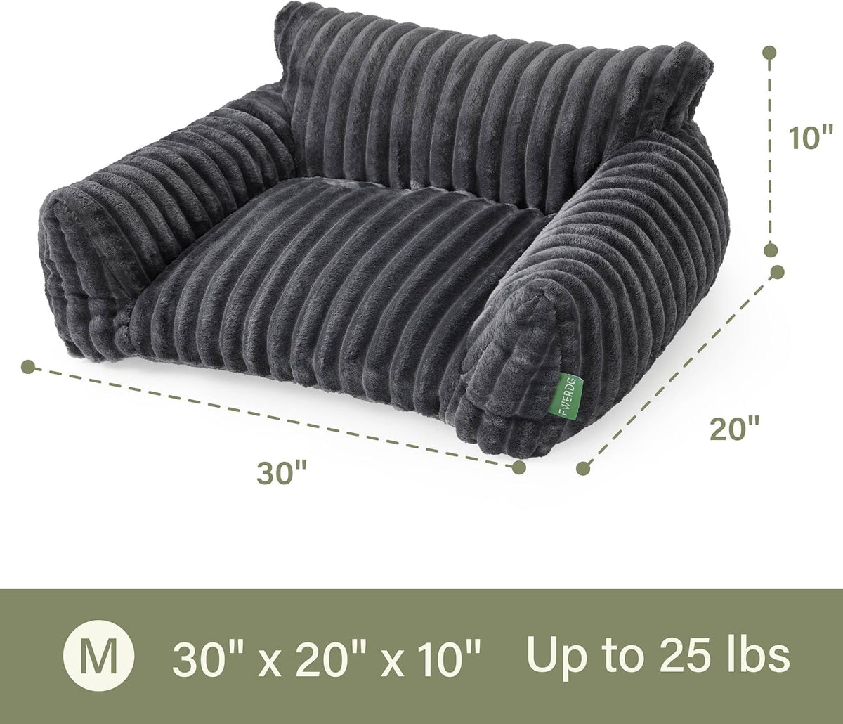 Cute Couch Bed for Pets, Supportive Cat Sofa for Indoor Cats, Medium Dog Sofa Bed for Medium Dogs