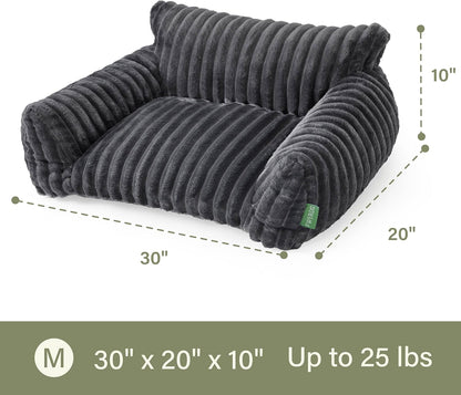 Cute Couch Bed for Pets, Supportive Cat Sofa for Indoor Cats, Medium Dog Sofa Bed for Medium Dogs