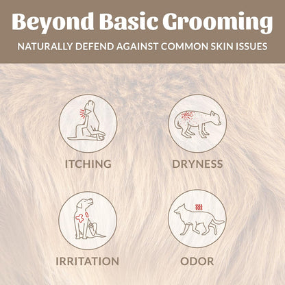 Skout's Honor Probiotic Pet Shampoo & Conditioner with Avocado Oil & Omega-3s, 97% Natural, Paraben