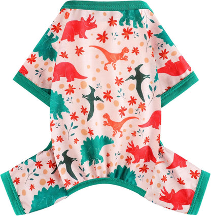 Dog Pajamas Small Sized Dogs Stretchable Summer Dog Clothes Pjs 4 Legs Girl Boy Cute Soft Puppy