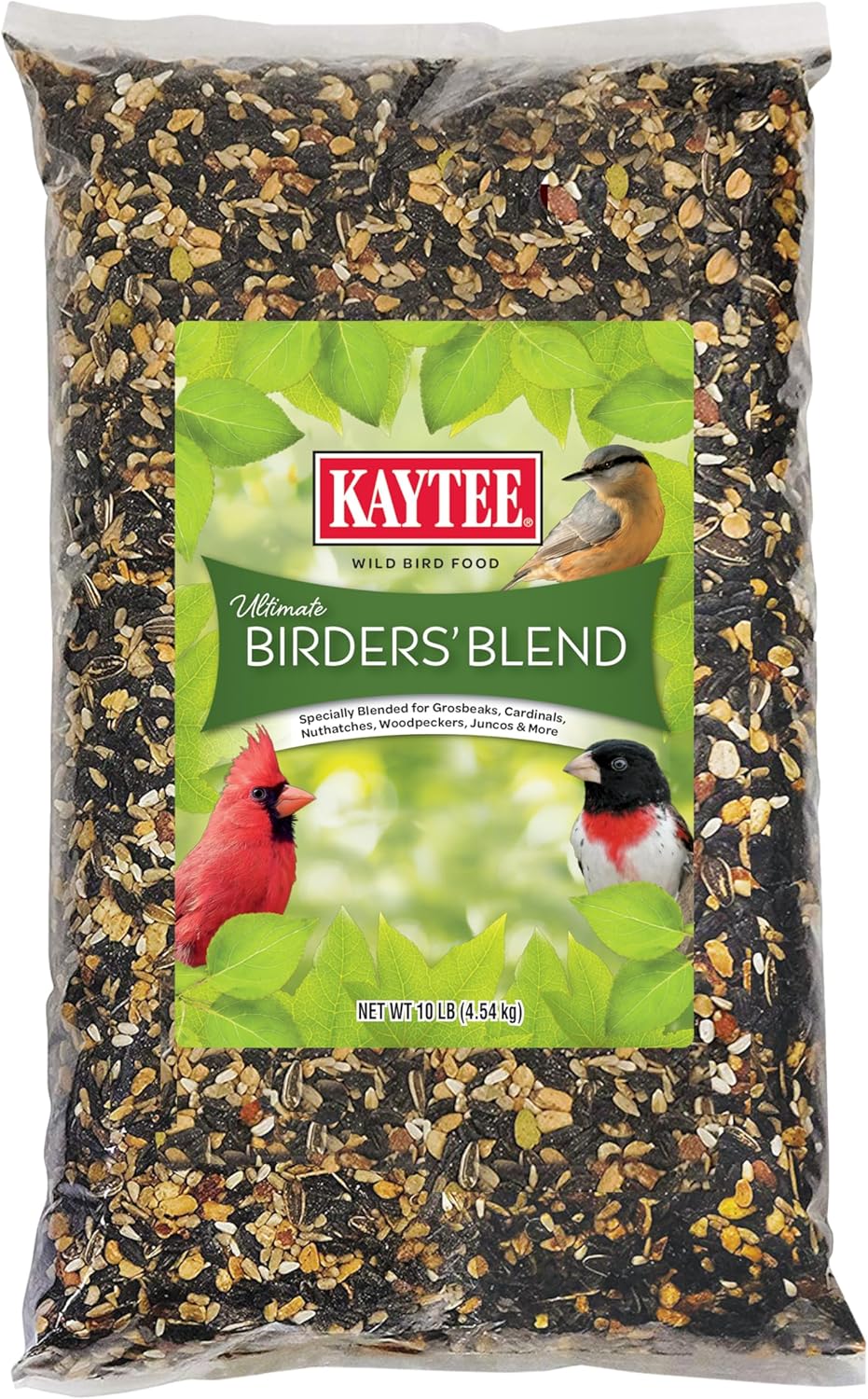 Kaytee Wild Bird Ultimate Birder's Blend Food Seed For Grosbeaks, Cardinals, Nuthatches