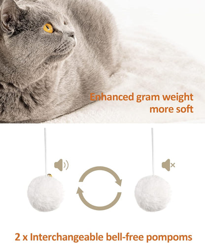 FourFurPets 43.8in 3-Tier Modern Cat Tree Tower Condo, Cat Scratch Posts for Indoor Cats, Big