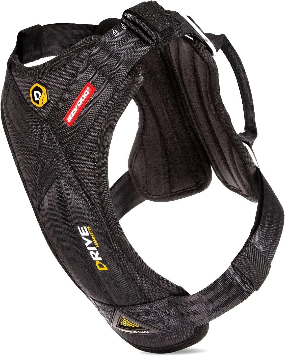 EzyDog Drive Dog Car Harness – Crash Tested and Certified (US-FMVSS 213) Dog Seat Belt Harness for