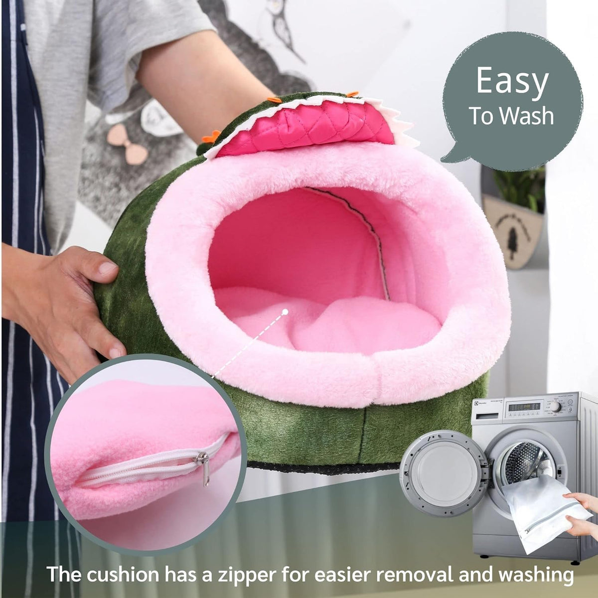 JanYoo Rat Bed Hut Guinea Pig Hideout House Small Animal Tent Accessories Rabbit Hideaway Igloo
