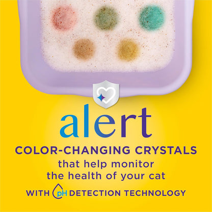 Purina Tidy Cats Tidy Care Alert Cat Health Monitoring Non Clumping Cat Litter with Silica Crystals