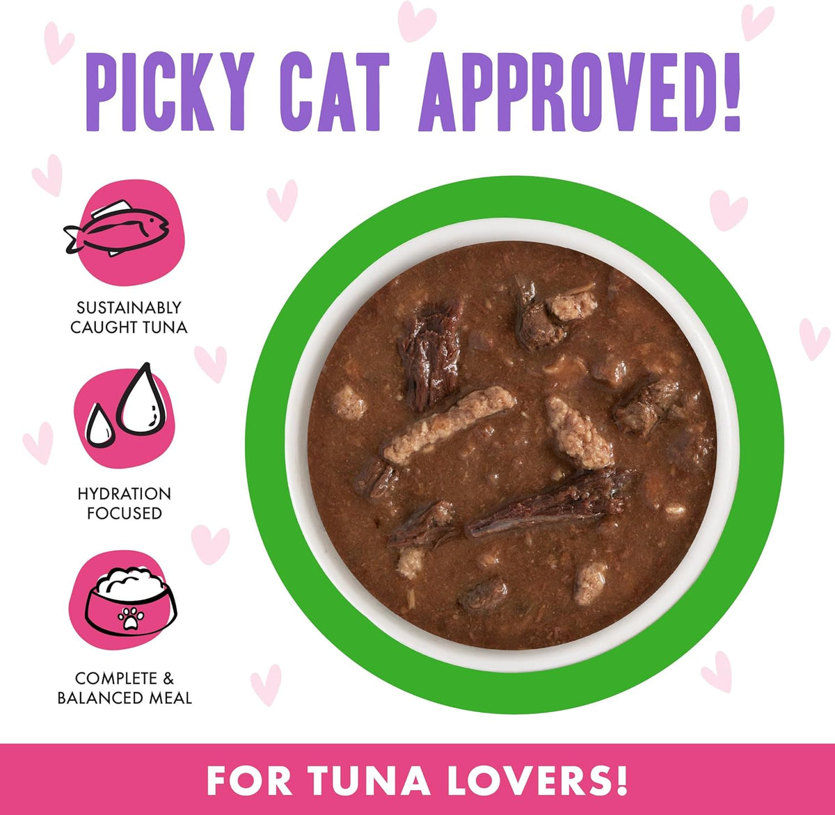 B.F.F. OMG - Best Feline Friend Oh My Gravy!, Tuna & Lamb Lights Out with Tuna & Lamb, 5.5oz Can