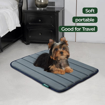 BALANCE Dog Crate Pad, Dog Foam Crate Mat Kennel Pad, Washable Water-Resistant Pet Bed Flat Dogs