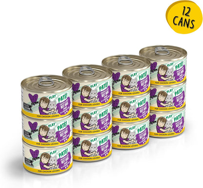 Weruva B.F.F. Play - Best Feline Friend Paté Lovers, Aw Yeah!, Chicken & Beef Best Buds with