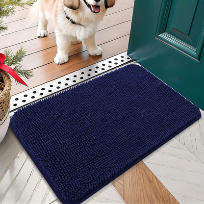 OLANLY Dog Door Mat for Muddy Paws 24x16, Absorbs Moisture and Dirt, Absorbent Non-Slip Washable