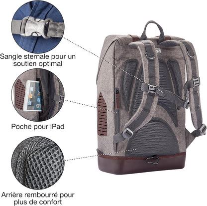 Kurgo Dog Carrier Backpack for Small Pets - Dogs & Cats | TSA Airline Approved | Cat | Hiking or