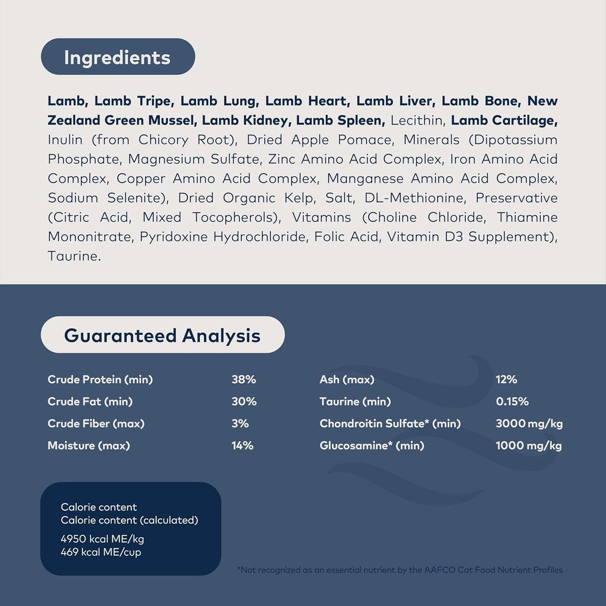 ZIWI Peak Air-Dried Cat Food – Lamb - All Natural, High Protein, Grain Free, Limited Ingredient w/
