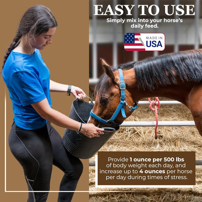 Equerry's Economy Equine Supplement - Horse Probiotics | Supplement for Horses | Horse Vitamins and