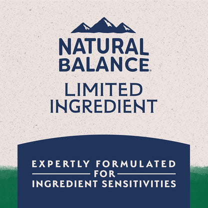 Natural Balance Limited Ingredient Adult Dry Dog Food with Healthy Grains, Lamb & Brown Rice