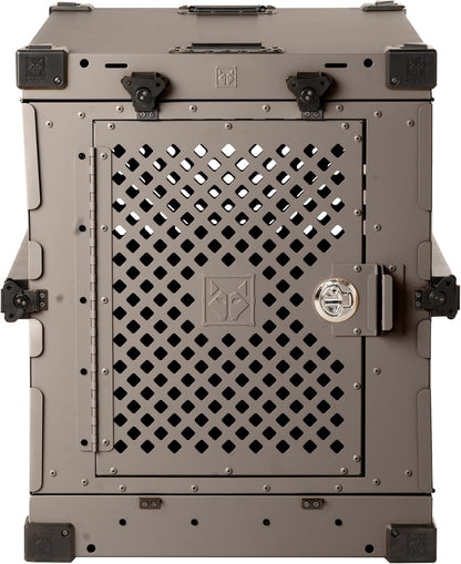 Impact Collapsible Dog Crate - Foldable Hard Crate for Large Dogs - Heavy Duty Travel Kennel with