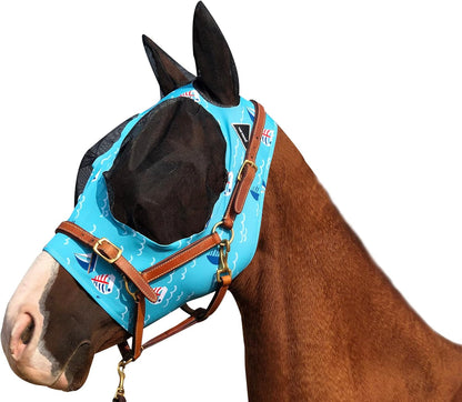 Horse Fly Mask Super Comfort Horse Fly Mask Elasticity Fly Mask with Ears We Only Make Products