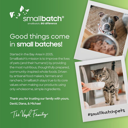 Smallbatch Freeze Dried Dog Treats, Superfood Food Topper Chicken Bites for Dogs & Cats