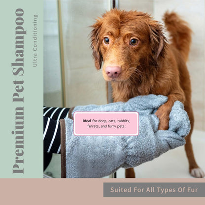 Begley’s No Rinse Waterless Pet Shampoo, Bathless Cleaning, Deodorizing, and Odor Removal for a