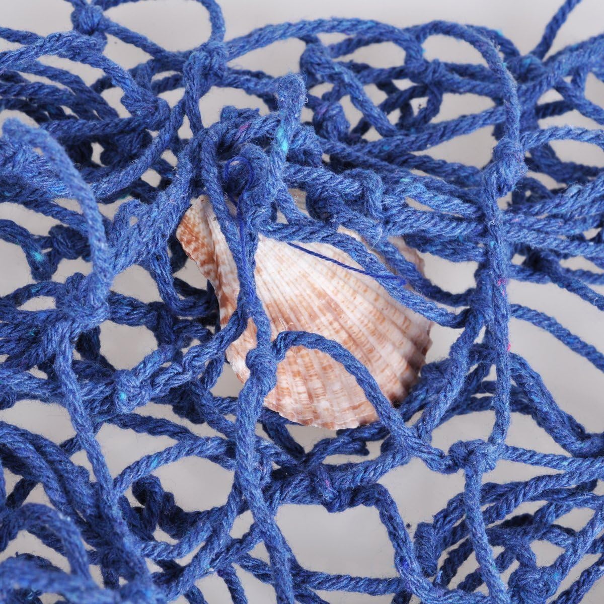 Rosoz Nautical Decorative Fishing Net, Sea Theme Fish Net Decor for Party/Wall Decoration