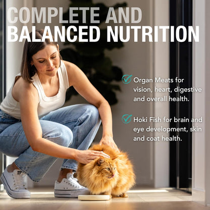 Feline Natural New Zealand Canned Catfood Wet Food, High-Meat, Low-Carb, & Grain Free Cat Food Wet