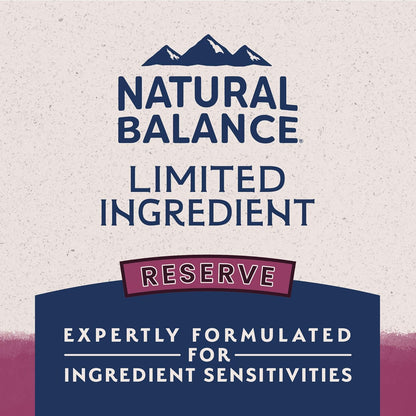Natural Balance Limited Ingredient Adult Grain-Free Dry Dog Food, Reserve Sweet Potato & Venison