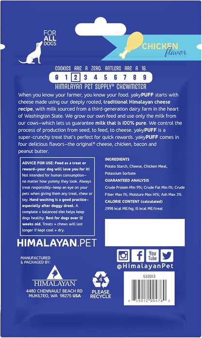 Himalayan Dog Chew Yak Cheese Treats, 100% Natural, Long Lasting, Gluten Free, Healthy & Safe