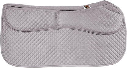 ECP Equine Comfort Products Thermoregulating Western Saddle Pad, Machine Washable Contoured Fit