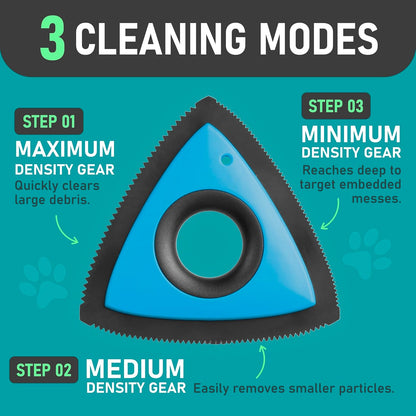 Maxpower Planet Pet Grooming Rake and Mini Pet Hair Remover Tool, Undercoat Rake for Dogs & Hair