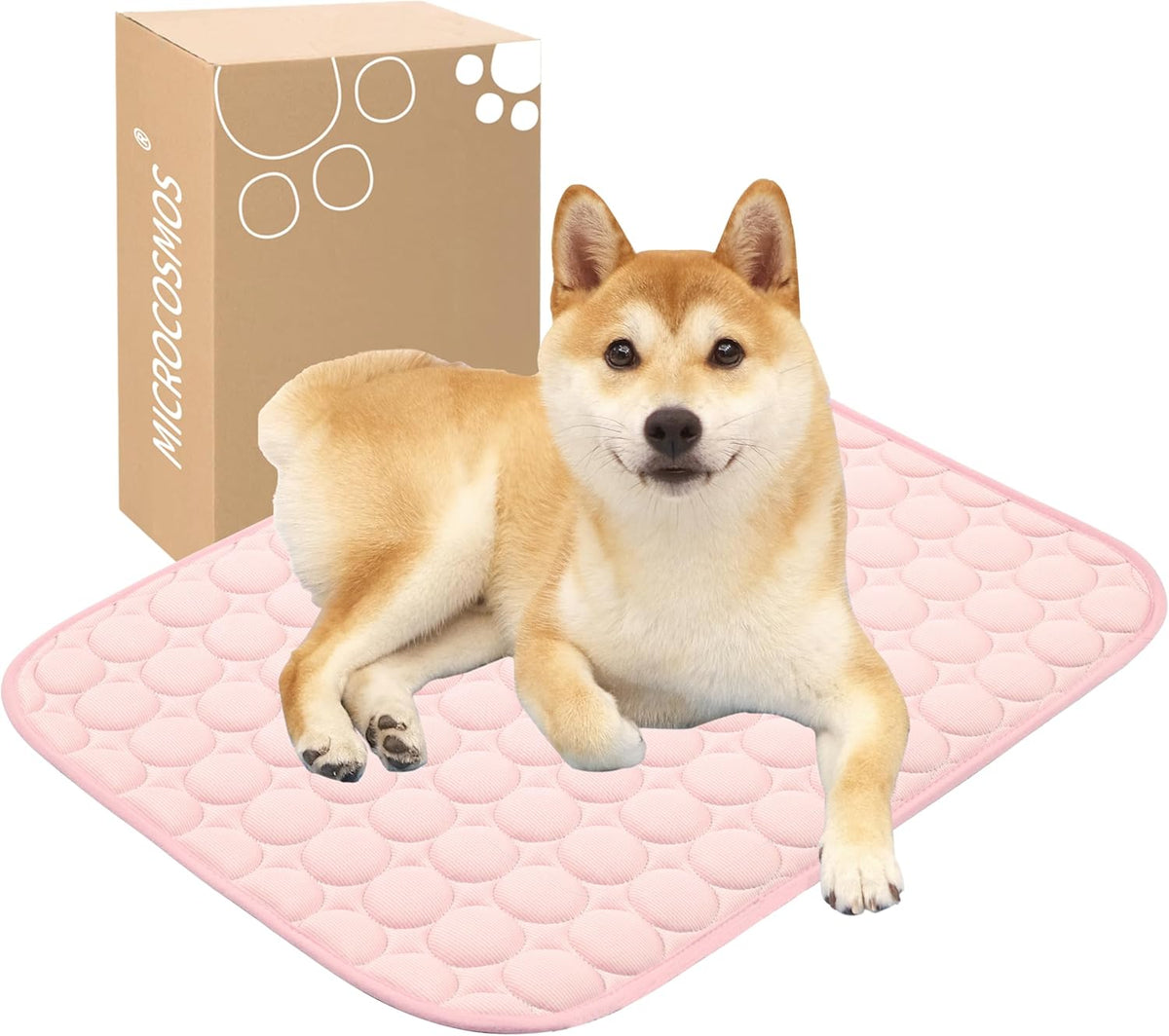 MICROCOSMOS Summer Cooling Mat & Sleeping Pad- Water Absorption Top, Materials Safe, Easy Carry, EZ