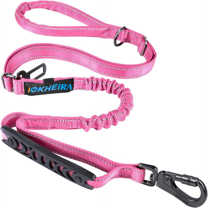 IOKHEIRA 6Ft /4Ft Dog Leash Rope for Large Dogs, Heavy Duty with Comfortable Padded Handle and
