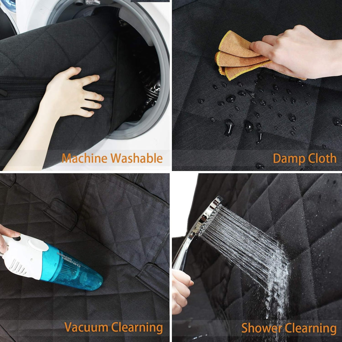 Bench Dog Car Seat Cover for Back Seat Waterproof Seat Covers Durable Scratch Proof Nonslip