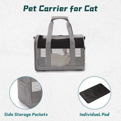 PINVNBY Bunny Carrier for Travel Camping Outdoor, Small Pet Carrier, Guinea Pig Carrier, Breathable