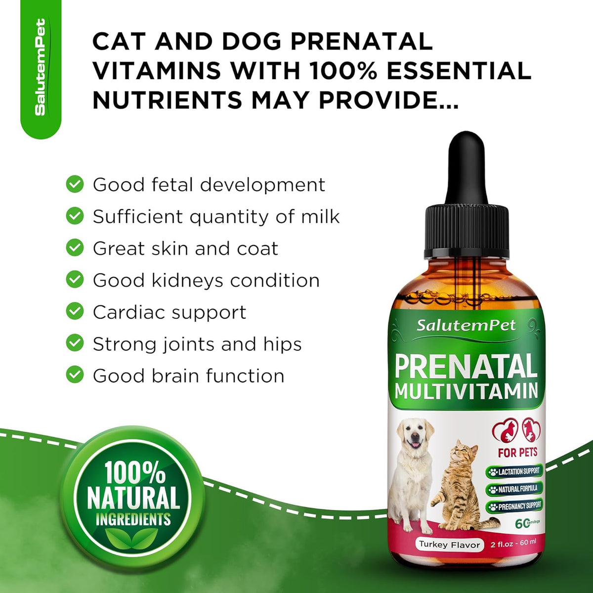 Dog Prenatal Vitamins for Moms During Lactating – Prenatal Vitamins for Dogs & Cats of All Breeds