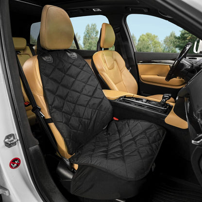 Plush Paws Products Premium Bucket Car Seat Protector | Diamond Stitching | Washable & Waterproof