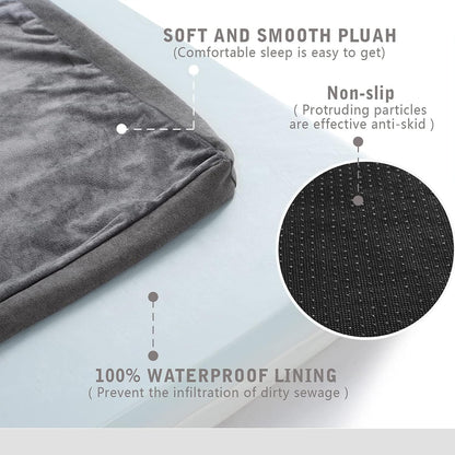 Orthopedic Memory Foam Dog Bed, Cooling Dog Beds for Extra Large Dogs -Waterproof Pet Bed for Crate