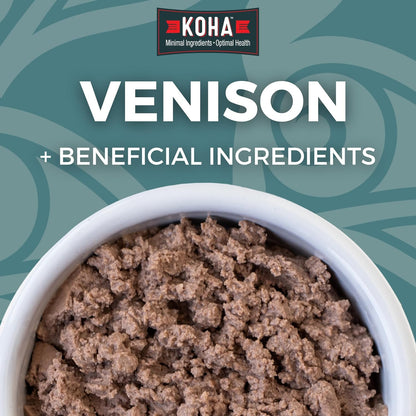 KOHA Limited Ingredient Diet Venison Paté for Cats - Single Meat Cat Food for Sensitive Stomachs