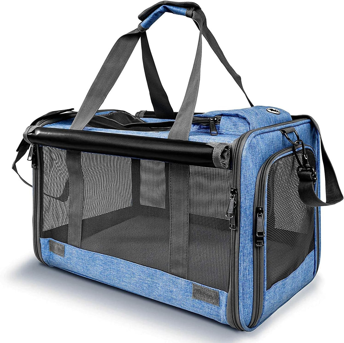 Pet Carrier for Large and Medium Cats, Soft-Sided Pet Carrier for Big Medium Cats and Puppy, Dog