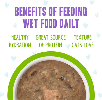 Weruva B.F.F. OMG - Best Feline Friend Oh My Gravy!, Selfie Cam! with Chicken & Lamb in Gravy Cat