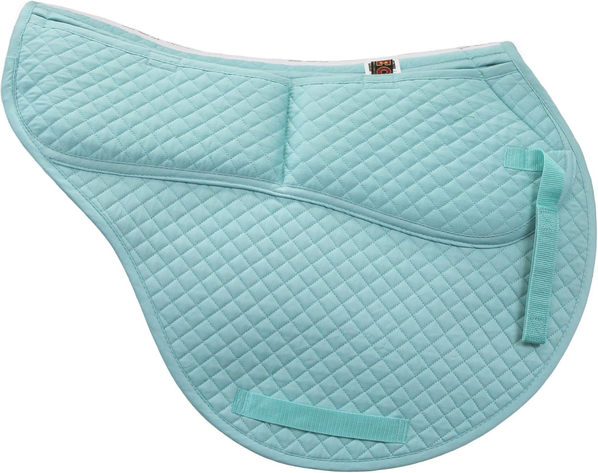 ECP Equine Comfort Products All-Purpose Contoured Correction Saddle Pad with Adjustable Memory Foam