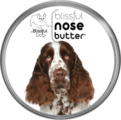 The Blissful Dog Springer Spaniel Nose Butter, Versatile Dog Nose Balm for Dry Nose, Handcrafted