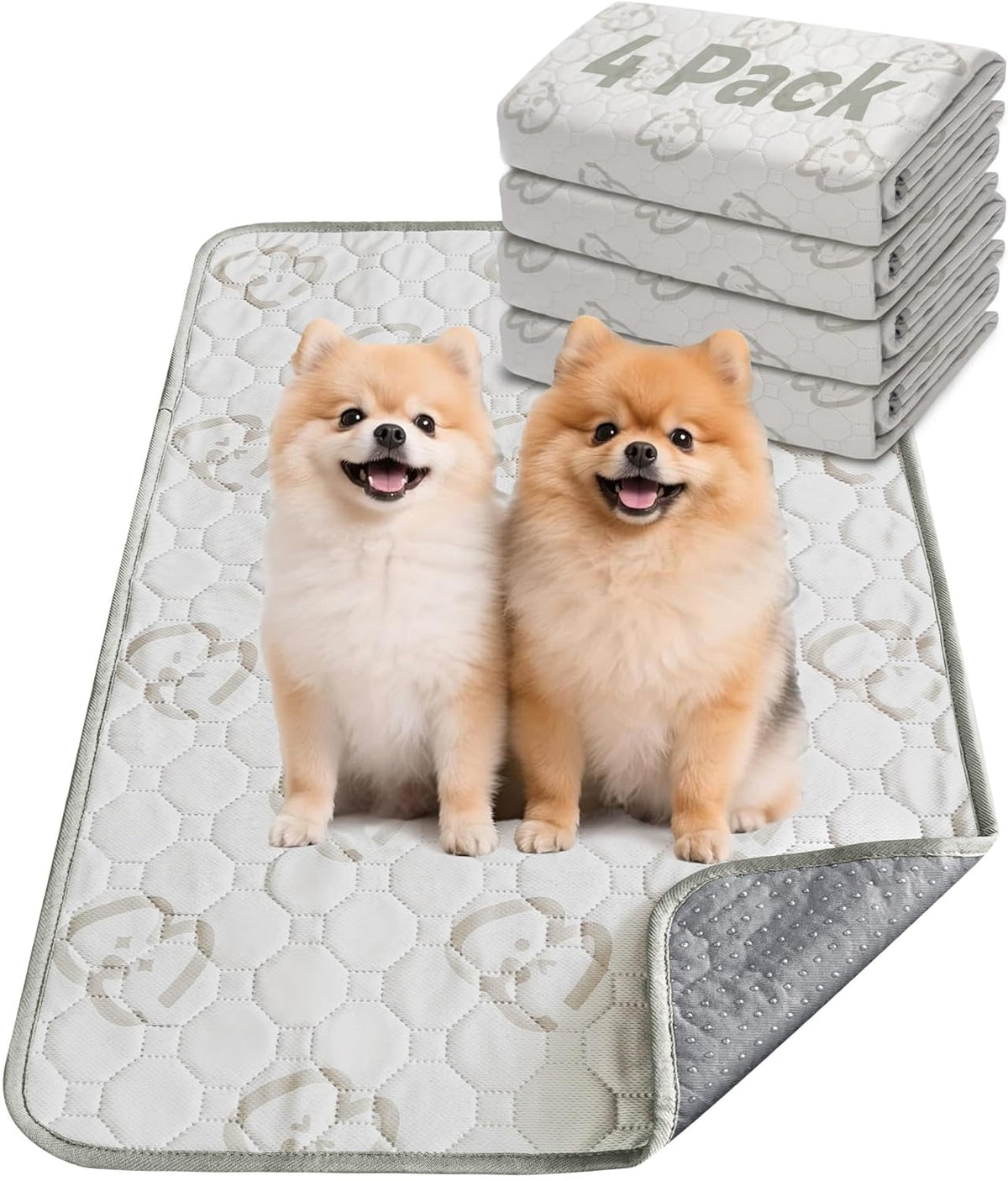 FXW Washable Pee Pads for Dogs, Puppy Pads with Super Absorbent, Specifically Designed for 36inch
