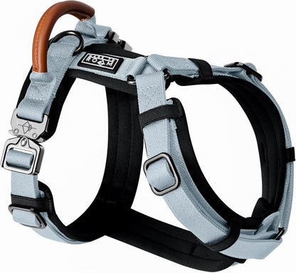 MADE TO ROAM Premium Explorer Harness - Y-Shaped Dog Harness with Adjustable Durable Nylon, Soft