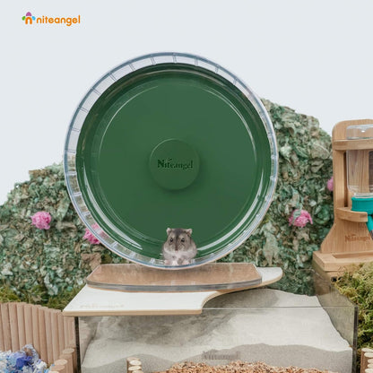 Niteangel Super-Silent Hamster Exercise Wheels: - Quiet Spinner Hamster Running Wheels with