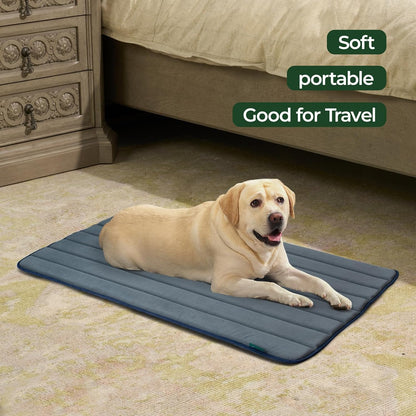 BALANCE Dog Crate Pad, Dog Foam Crate Mat Kennel Pad, Washable Water-Resistant Pet Bed Flat Dogs